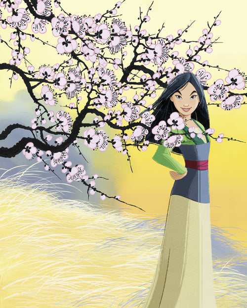 Disney Mulan Cherry Blossoms Fotobehang DX4 226 | Yourdecoration.be