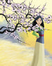 Disney Mulan Cherry Blossoms Fotobehang DX4 226 | Yourdecoration.be