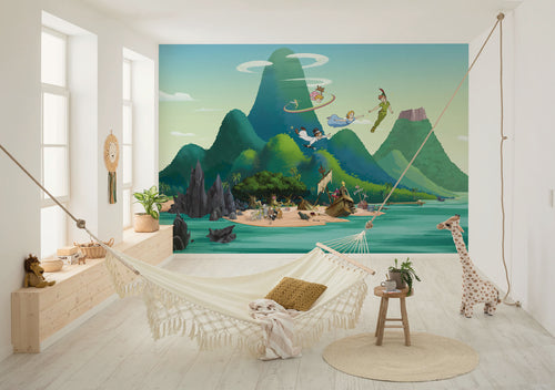 Disney Peter Pan and the lost boys Interieur Fotobehang DX8 234 | Yourdecoration.be