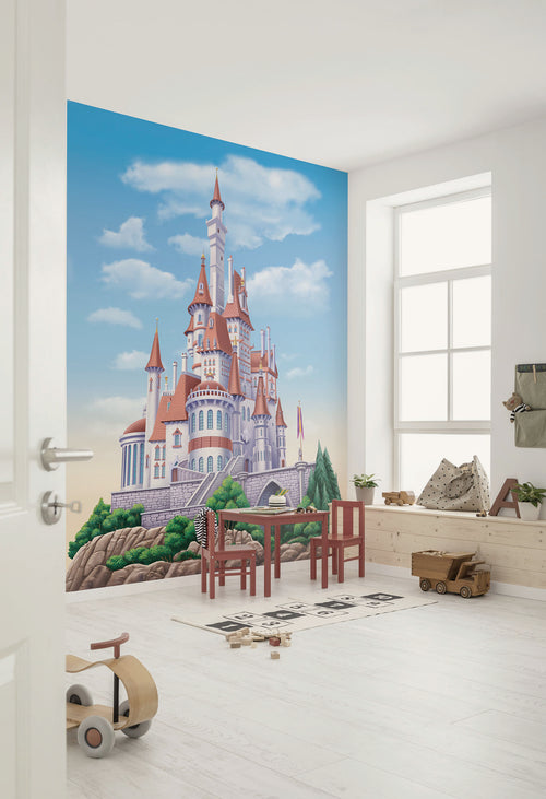 Disney Princess Belle Castle Interieur Fotobehang DX4 229 | Yourdecoration.be