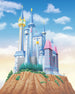 Disney Princess Cinderella Castle Fotobehang DX4 233 | Yourdecoration.be