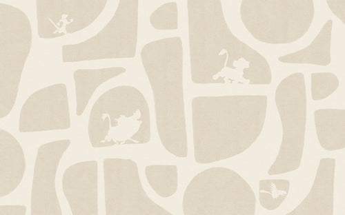 Disney The Lion King Animals and Shapes Fotobehang DX8 218 | Yourdecoration.be