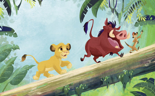 Disney The Lion King Classic Jungle Team Fotobehang DX8 221 | Yourdecoration.be