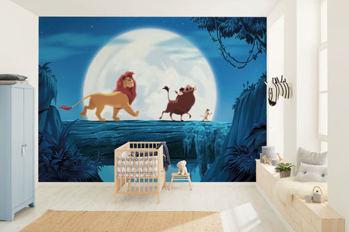 Disney The Lion King Full Moon Walk Interieur Fotobehang DX7 196 | Yourdecoration.be