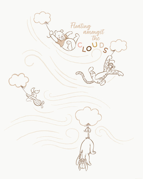 Disney Winnie the Pooh A Bluster Day Fotobehang DX4 216 | Yourdecoration.be