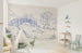 Disney Winnie the Pooh Blue Ink Interieur Fotobehang DX7 235 | Yourdecoration.be