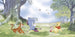 Disney Winnie the Pooh Friendly Day Fotobehang DX10 243 | Yourdecoration.be