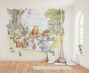Disney Winnie the Pooh Nice for Picnics Interieur Fotobehang DX6 217 | Yourdecoration.be