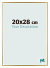 Evry Kunststof Fotokader 20x28cm Goud Voorzijde Maat | Yourdecoration.be