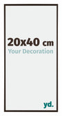 Evry Kunststof Fotokader 20x40cm Antraciet Voorzijde Maat | Yourdecoration.be
