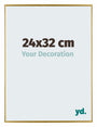Evry Kunststof Fotokader 24x32cm Goud Voorzijde Maat | Yourdecoration.be
