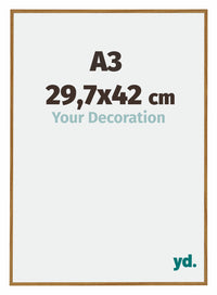Evry Kunststof Fotokader 29 7x42cm A3 Beuken Licht Voorzijde Maat | Yourdecoration.be