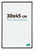 Evry Kunststof Fotokader 30x45cm Zwart Mat Voorzijde Maat | Yourdecoration.be
