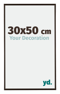 Evry Kunststof Fotokader 30x50cm Antraciet Voorzijde Maat | Yourdecoration.be