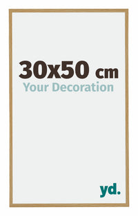 Evry Kunststof Fotokader 30x50cm Beuken Licht Voorzijde Maat | Yourdecoration.be
