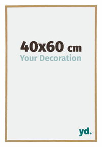 Evry Kunststof Fotokader 40x60cm Beuken Licht Voorzijde Maat | Yourdecoration.be