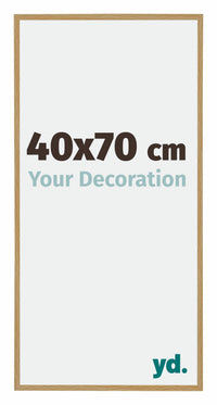 Evry Kunststof Fotokader 40x70cm Beuken Licht Voorzijde Maat | Yourdecoration.be