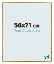 Evry Kunststof Fotokader 56x71cm Goud Voorzijde Maat | Yourdecoration.be