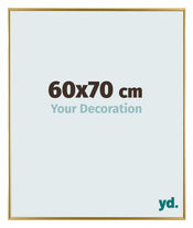 Evry Kunststof Fotokader 60x70cm Goud Voorzijde Maat | Yourdecoration.be