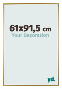 Evry Kunststof Fotokader 61x91 5cm Goud Voorzijde Maat | Yourdecoration.be