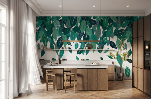 Fotobehang Blatterchaos 350x250cm FLX7 012 Sfeer 2 | Yourdecoration.be