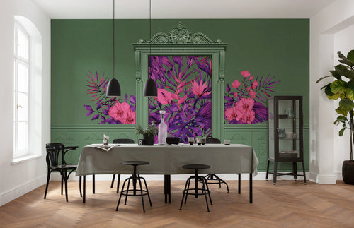 Fotobehang Duke Dude Green 400x250cm FLX8 002 Sfeer | Yourdecoration.be
