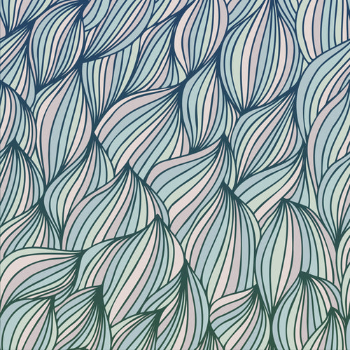 Fotobehang Gentle Waves 250x250cm Komar FLX5 047 | Yourdecoration.be