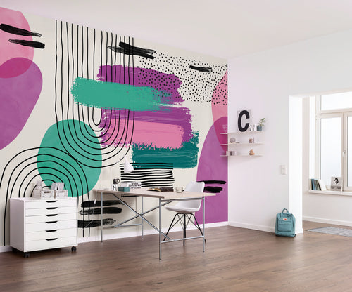 Fotobehang La Boum 350x250cm FLX7 013 Sfeer | Yourdecoration.be