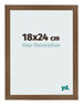 Fotokader 18x24 cm Eiken Rustiek MDF Bologna Voorzijde Maat | Yourdecoration.be