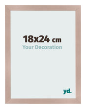 Fotokader 18x24 cm Oudroze MDF Bologna Voorzijde Maat | Yourdecoration.be