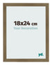 Fotokader 18x24cm Brons Decor MDF Bologna Voorzijde Maat | Yourdecoration.be