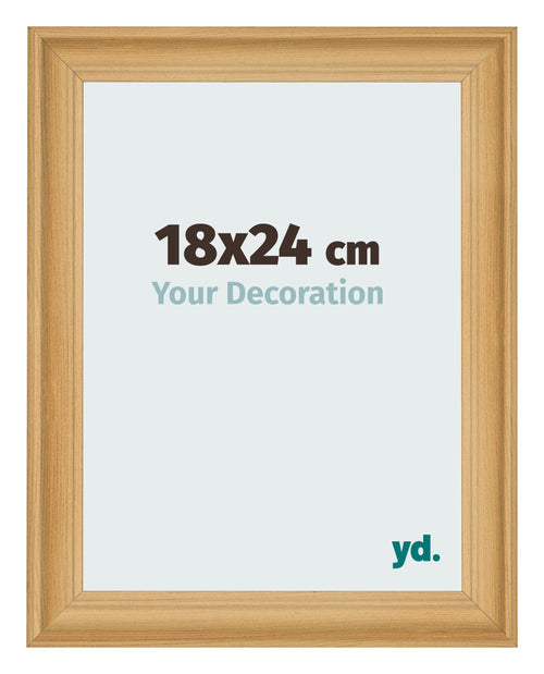 Fotokader 18x24cm Dennen Houtnerf MDF Lazio Voorzijde Maat | Yourdecoration.be