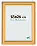 Fotokader 18x24cm Goud Mat MDF Lazio Voorzijde Maat | Yourdecoration.be