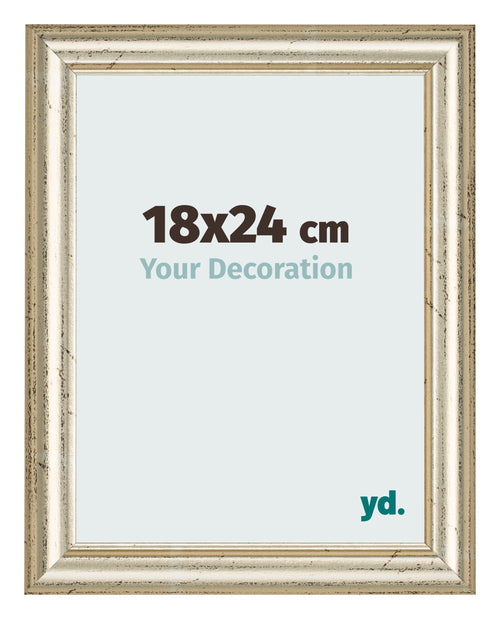 Fotokader 18x24cm Metaalglans MDF Lazio Voorzijde Maat | Yourdecoration.be