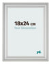 Fotokader 18x24cm Zilver Mat MDF Lazio Voorzijde Maat | Yourdecoration.be