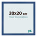 Fotokader 20x20 cm Donkerblauw MDF Bologna Voorzijde Maat | Yourdecoration.be