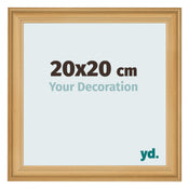 Fotokader 20x20cm Dennen Houtnerf MDF Lazio Voorzijde Maat | Yourdecoration.be