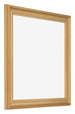 Fotokader 20x20cm Dennen Houtnerf MDF Lazio Voorzijde Schuin | Yourdecoration.be