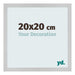 Fotokader 20x20cm Edelstaal MDF Bologna Voorzijde Maat | Yourdecoration.be