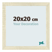 Fotokader 20x20cm Sonoma Eiken MDF Pisa Voorzijde Maat | Yourdecoration.be