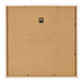 Fotokader 20x20cm Wit Hoogglans MDF Bologna Achterzijde | Yourdecoration.be