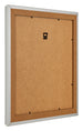 Fotokader 20x20cm Zilver Mat MDF Lazio Achterzijde Schuin | Yourdecoration.be