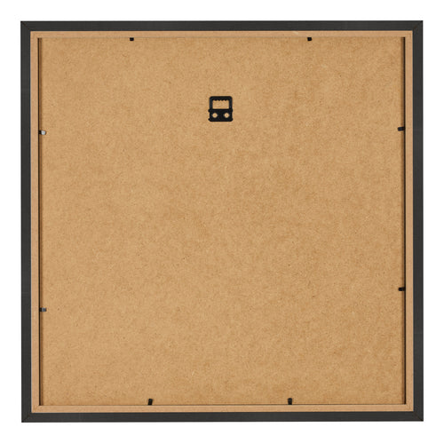Fotokader 20x20cm Zwart Mat MDF Bologna Achterzijde | Yourdecoration.be