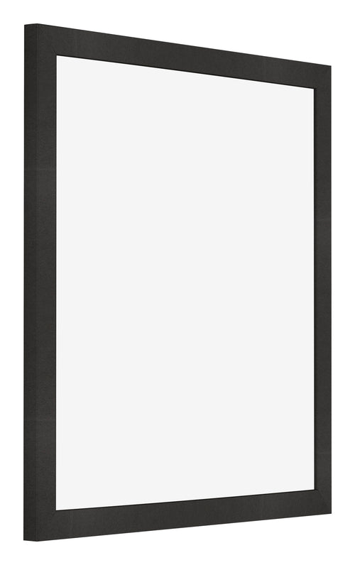 Fotokader 20x20cm Zwart Mat MDF Bologna Voorzijde Schuin | Yourdecoration.be