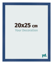 Fotokader 20x25 cm Donkerblauw MDF Bologna Voorzijde Maat | Yourdecoration.be