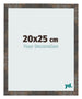Fotokader 20x25 cm Geoxideerd Metaal MDF Bologna Voorzijde Maat | Yourdecoration.be