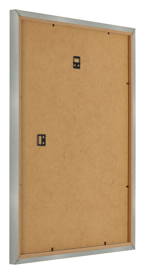 Fotokader 20x25cm Aluminium Geborsteld MDF Bologna Achterzijde Schuin | Yourdecoration.be