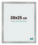 Fotokader 20x25cm Aluminium Geborsteld MDF Bologna Voorzijde Maat | Yourdecoration.be