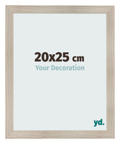 Fotokader 20x25cm Eiken Licht MDF Pisa Voorzijde Maat | Yourdecoration.be