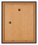 Fotokader 20x25cm Zwart Houtnerf MDF Lazio Achterzijde | Yourdecoration.be